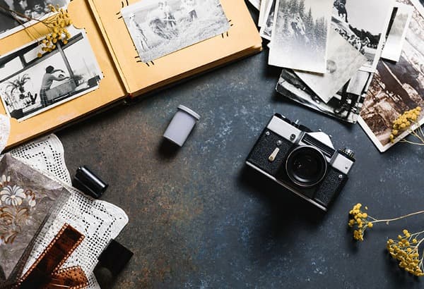 Fotografía de la fachada de unas casas